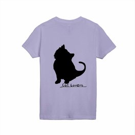 Cat Lovers Kids T Shirt