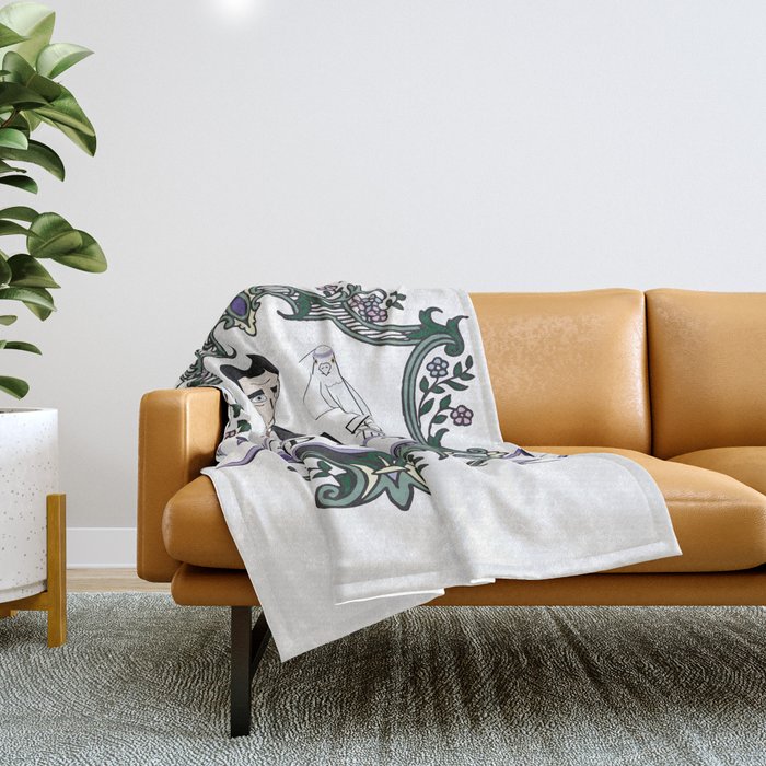 Tesla store throw blanket