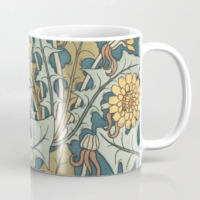 Art Nouveau inspired mug