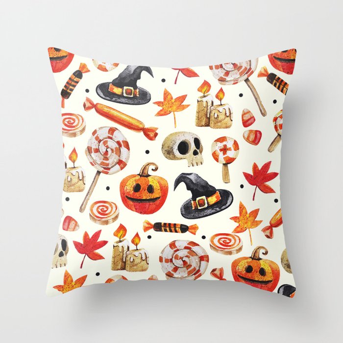 halloween Throw Pillow