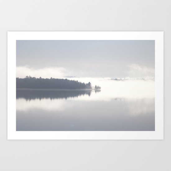 Reflecting By The Lake Art Print