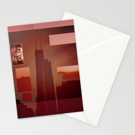 Solstice City Stationery Cards