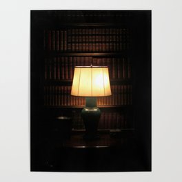 library, please hush Poster