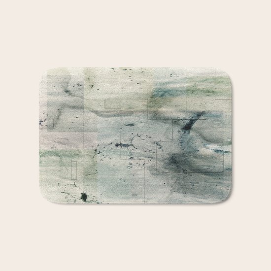 Area Map II Bath Mat