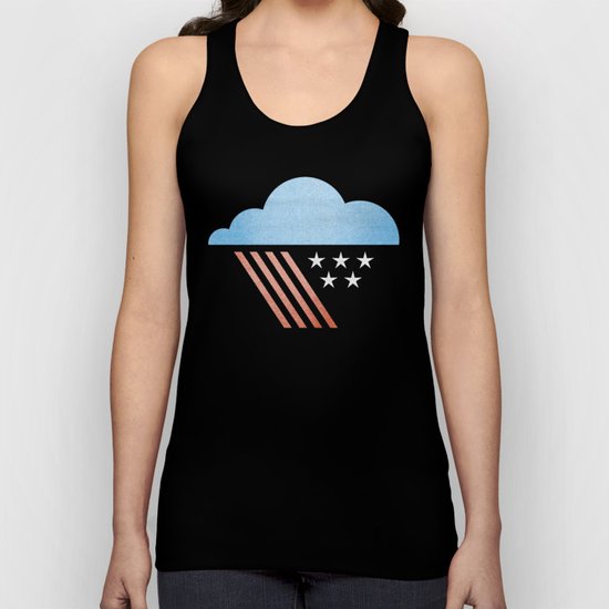 Patriotic Weather. Unisex Tank Top