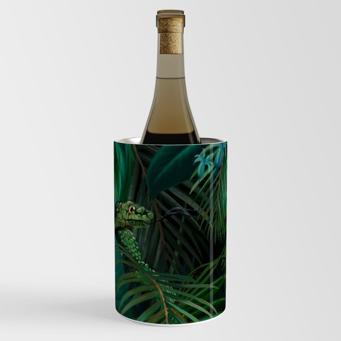 Wild Tropical Paradise Wine Chiller
