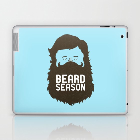 Beard Season Laptop & iPad Skin
