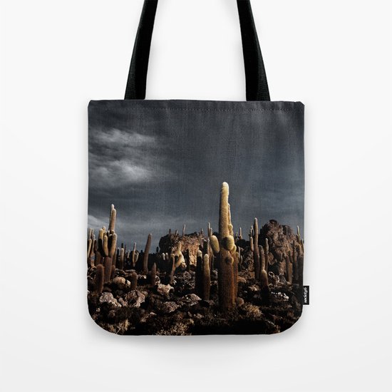 Cactus in Incahuasi island Tote Bag