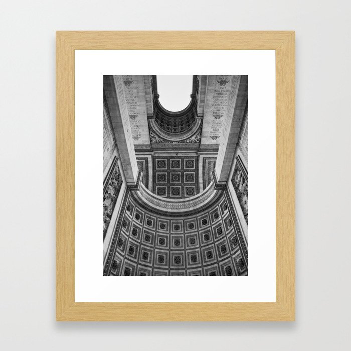 The Arc de triomphe 1 Framed Art Print