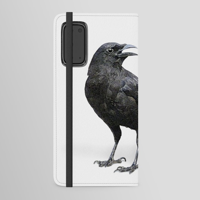 Black Crow Android Wallet Case