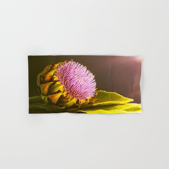 artichokes flower Hand & Bath Towel
