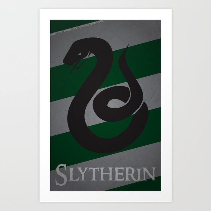 Slytherin Art Print