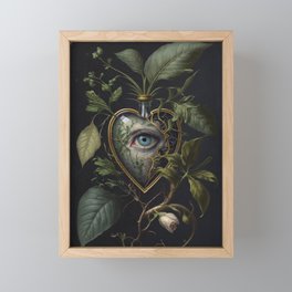 VISIONARY HEART Framed Mini Art Print