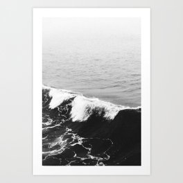 OCEAN WAVES Art Print | Love, Graphicdesign, Popart, Photo, Digital, Travel, Vintage, Vector, Illustration, Abstract 