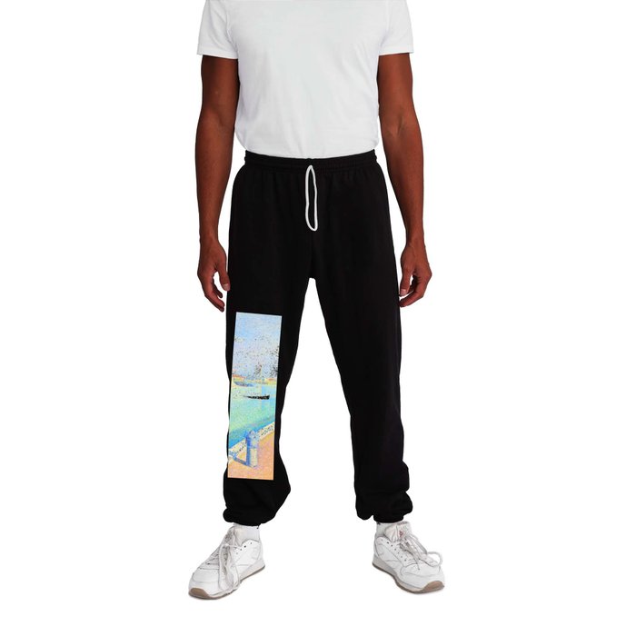 Georges Seurat "The Channel of Gravelines, Petit Fort Philippe" Sweatpants