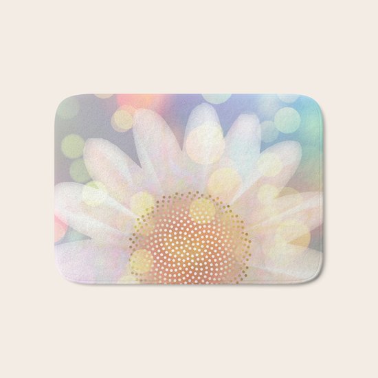 Birthday Flower Bath Mat