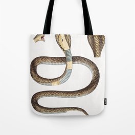 Cobra Capella (Naia Tripudians) Tote Bag