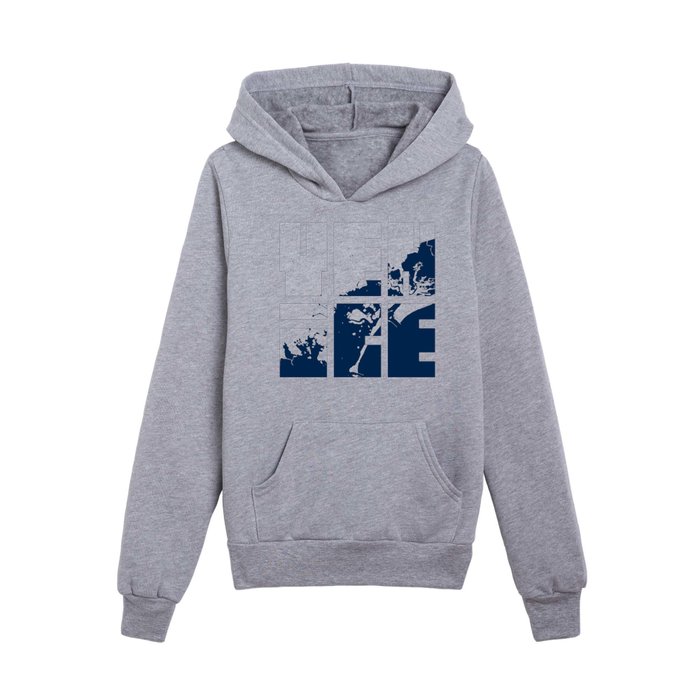 Venice City Map of Italy - Coastal Kids Pullover Hoodie