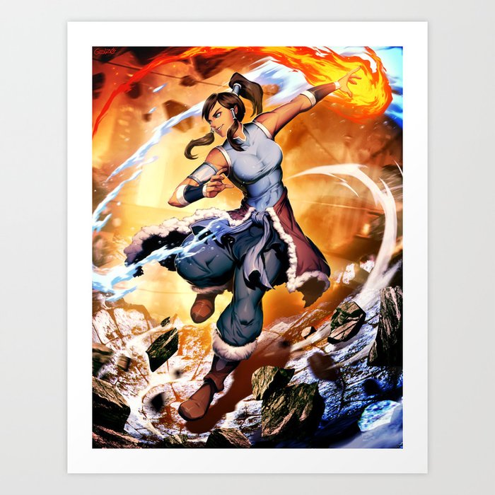 Avatar - Korra Art Print