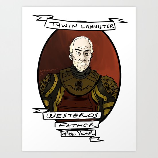 Best Mythical Dad Art Print