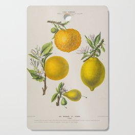Citrus from "Flore d’Amérique" by Étienne Denisse, 1840s Cutting Board