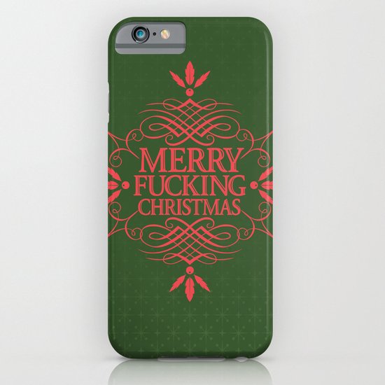 Merry Effin Christmas iPhone & iPod Case