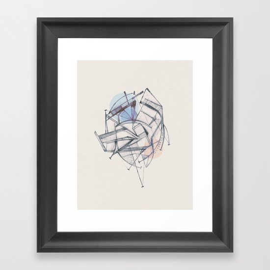 Structura II Framed Art Print