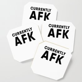 Gamer AFK (Away from keyboard) Funny Gaming Coaster