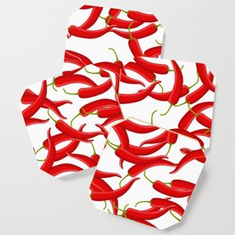 Peperoncino pattern, idea regalo divertente, piccantino Italia Coaster