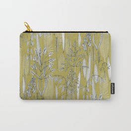 meadow feathers gold Carry-All Pouch