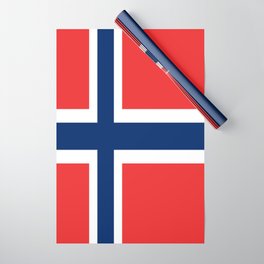 Flag of norway Wrapping Paper