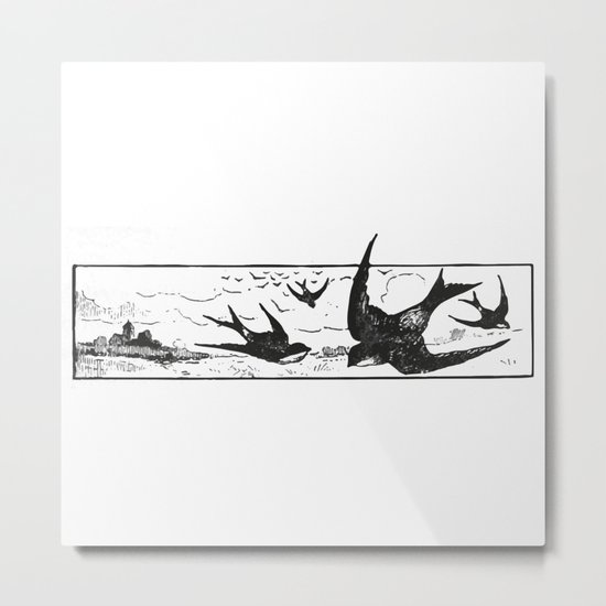 Sparrow Metal Print