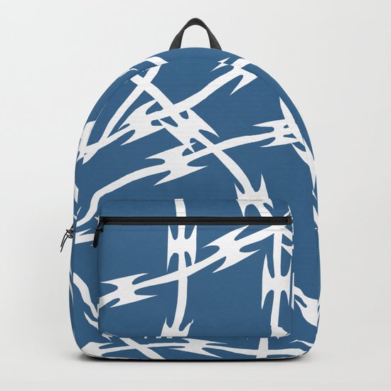 Blue Barb Backpack