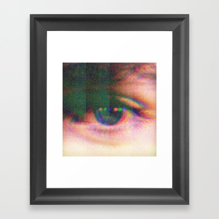it's watching you Framed Art Print