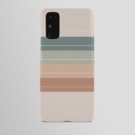 Retro Style Rainbow Stripes Android Case