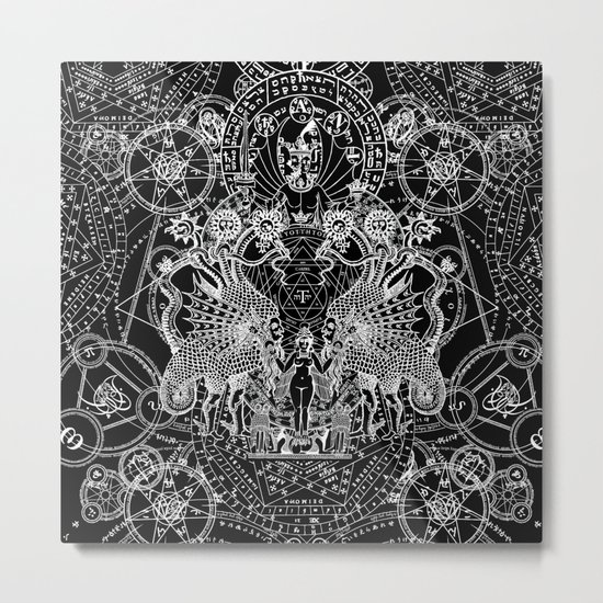 SIN OF IDOLATRY Metal Print