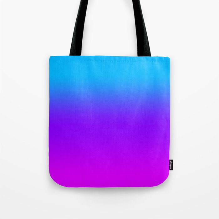 Blue/Pink Gradient Tote Bag