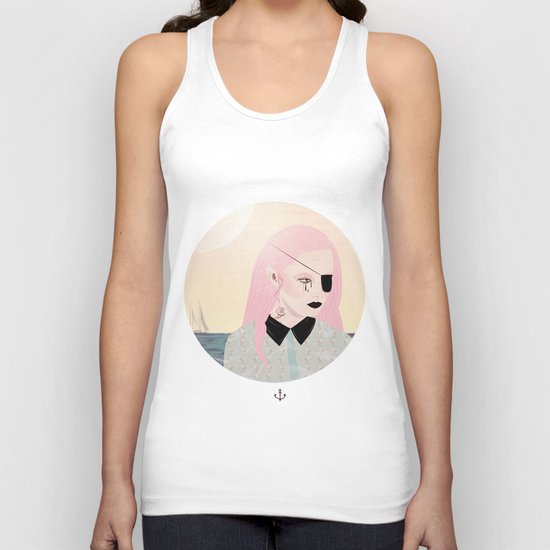 pirate Unisex Tank Top