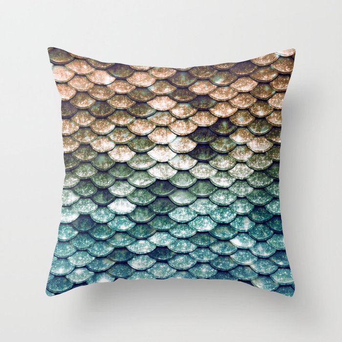 mermaid tail shaped pillow