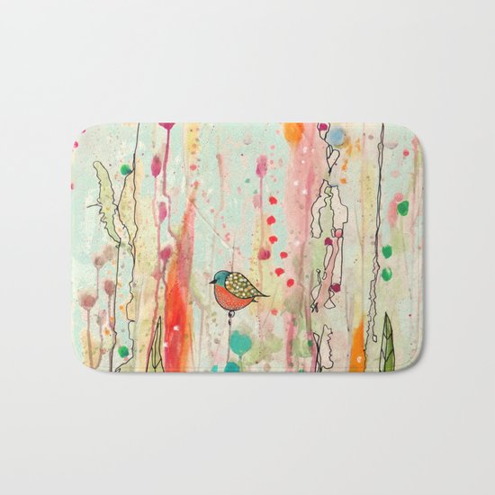 this strange feeling of liberty Bath Mat