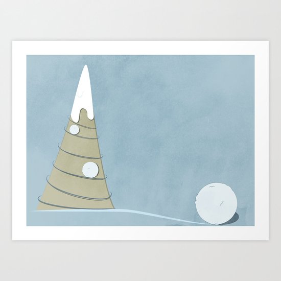 Avalanche Art Print