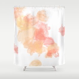 19 Abstract Watercolor Petal Floral 220521 Valourine Digital Original  Shower Curtain