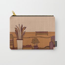 Roof Warm Colors Carry-All Pouch