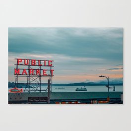 Seattle Canvas Print
