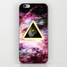 Illuminati Universe Cat  iPhone Skin