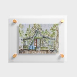 The Cabin Floating Acrylic Print