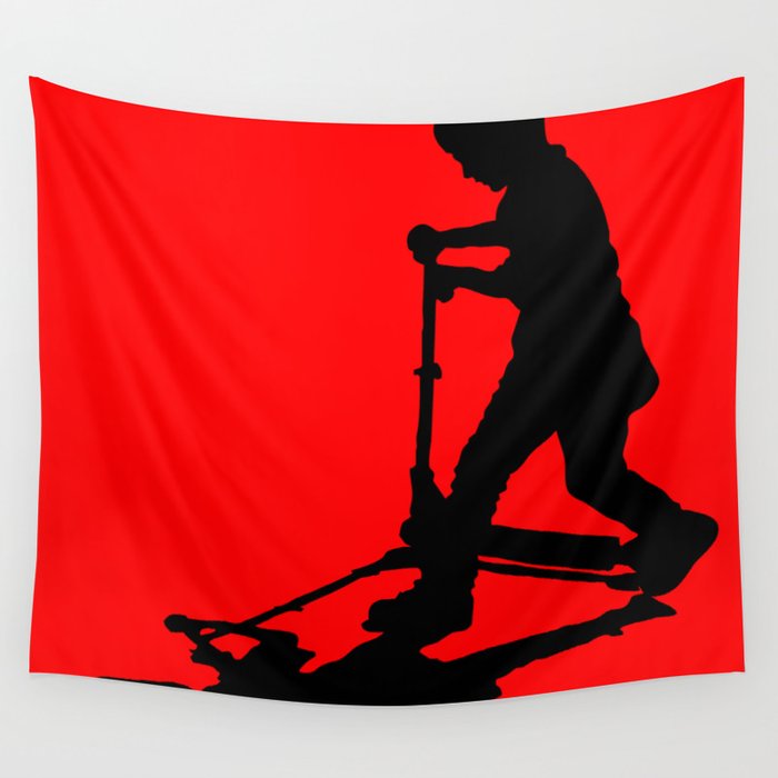 Scooting Wall Tapestry