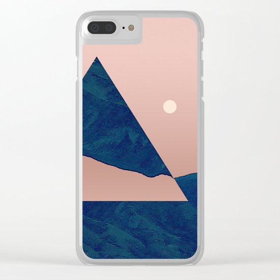 Triangle - Opposite Clear iPhone Case