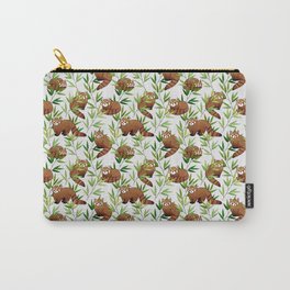 Red Panda Pattern Carry-All Pouch