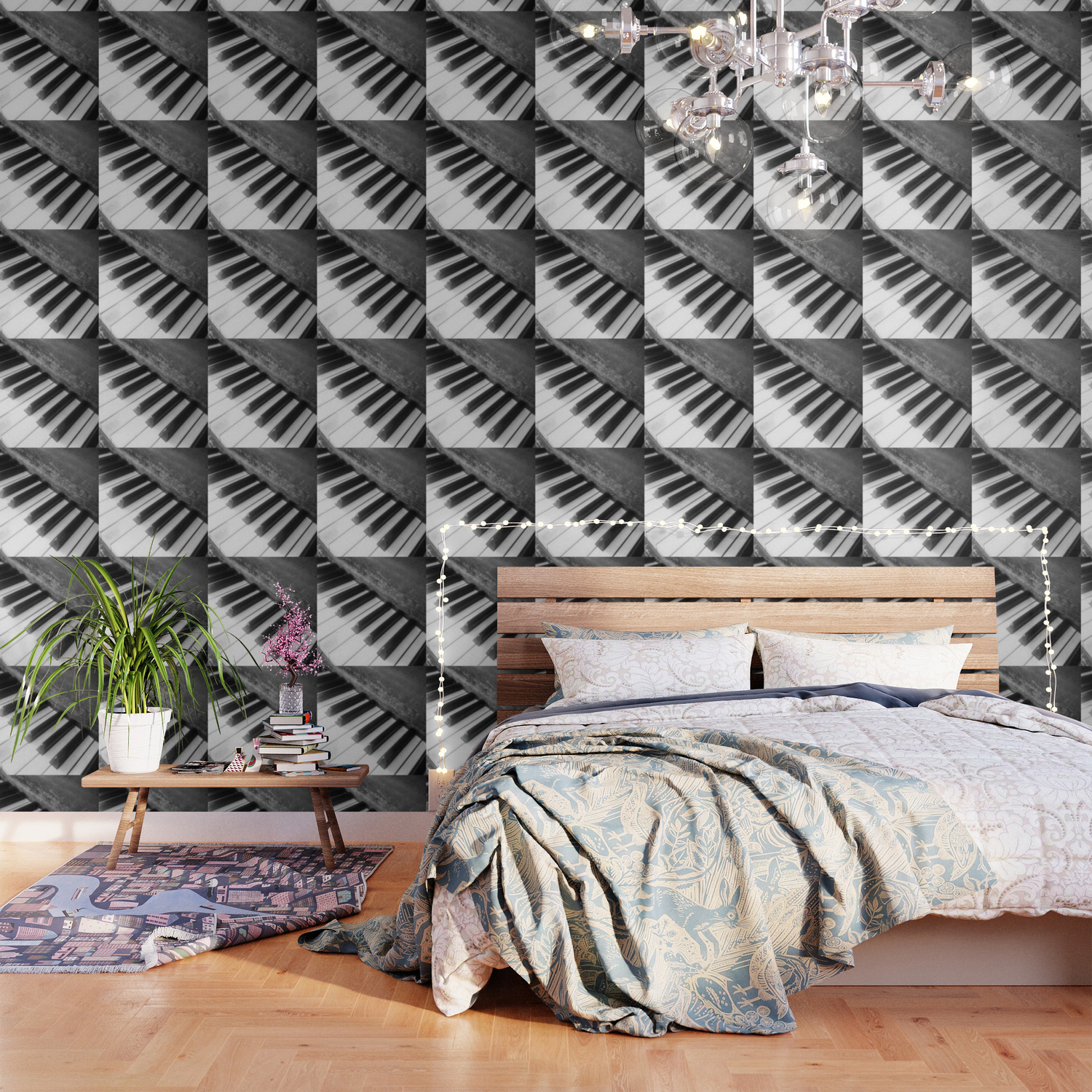 Piano Scars Wallpaper By Goodmorningpalmerlake Society6